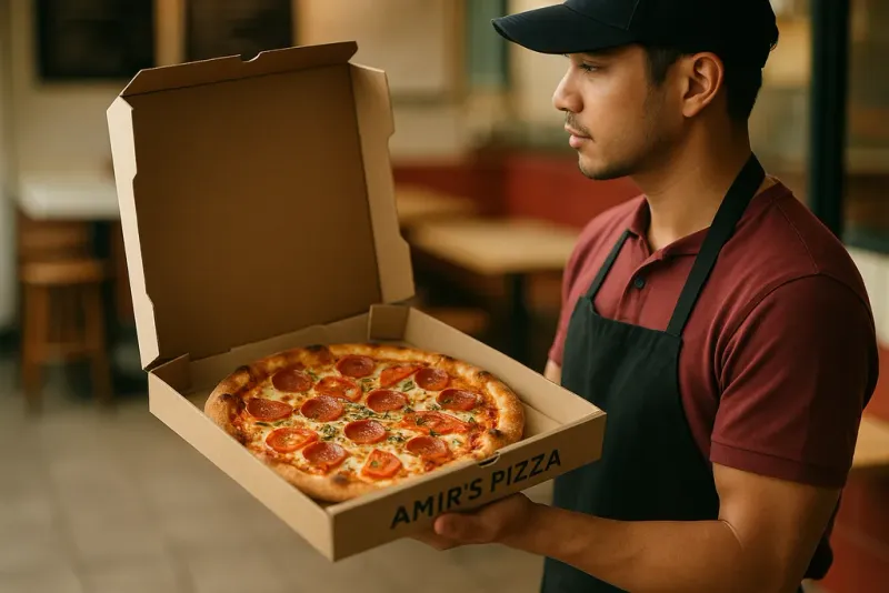 Pizza Delivery Service from Amirs Pizza
