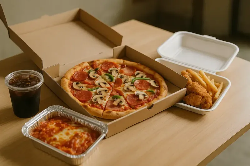 Takeout Pizza from Amirs Pizza