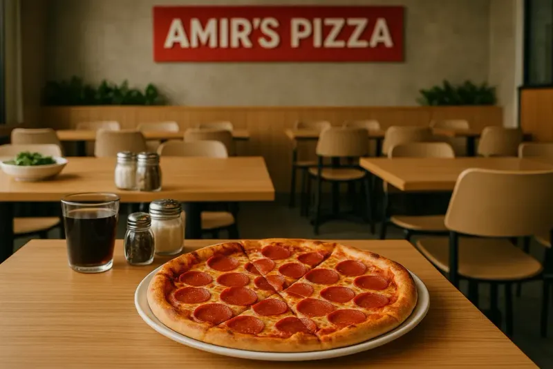 Dine-In at Amirs Pizza