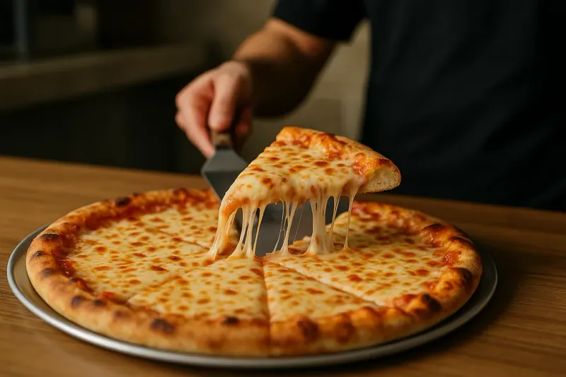 Delicious Pizza at Amirs Pizza