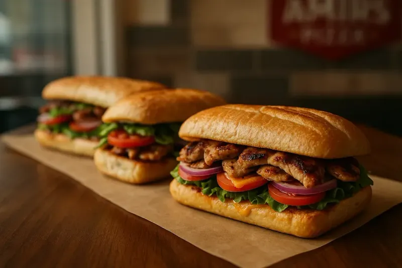 Sandwiches at Amir's Pizza