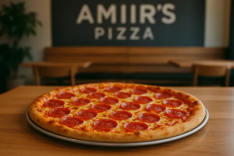 Amirs Pizza Site Map
